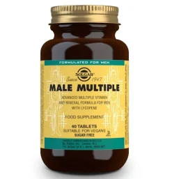 SOLGAR Male Múltiple Complejo Vitamínico Hombre 120 Comprimidos