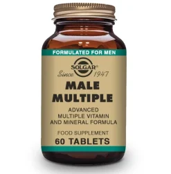 SOLGAR Male Múltiple Complejo Vitamínico Hombre 120 Comprimidos