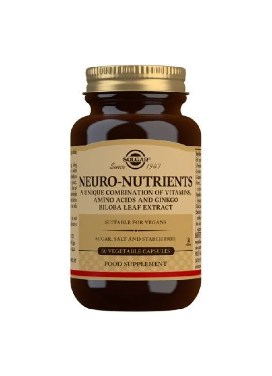 SOLGAR Neuro Nutrientes 60 cápsulas