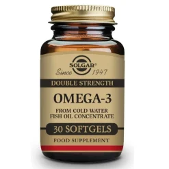 SOLGAR Omega-3 Alta Concentración 30 Cápsulas Blandas