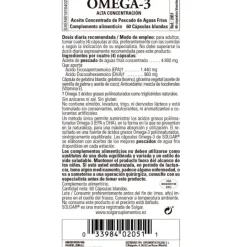 SOLGAR Omega-3 Alta Concentración 60 Cápsulas Blandas