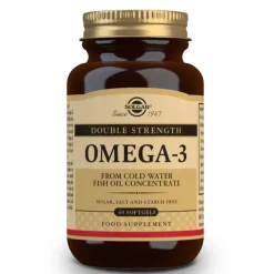 SOLGAR Omega-3 Alta Concentración 60 Cápsulas Blandas