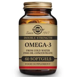 SOLGAR Omega-3 Alta Concentración 60 Cápsulas Blandas