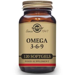 SOLGAR Omega 3-6-9 (120) Cápsulas Blandas