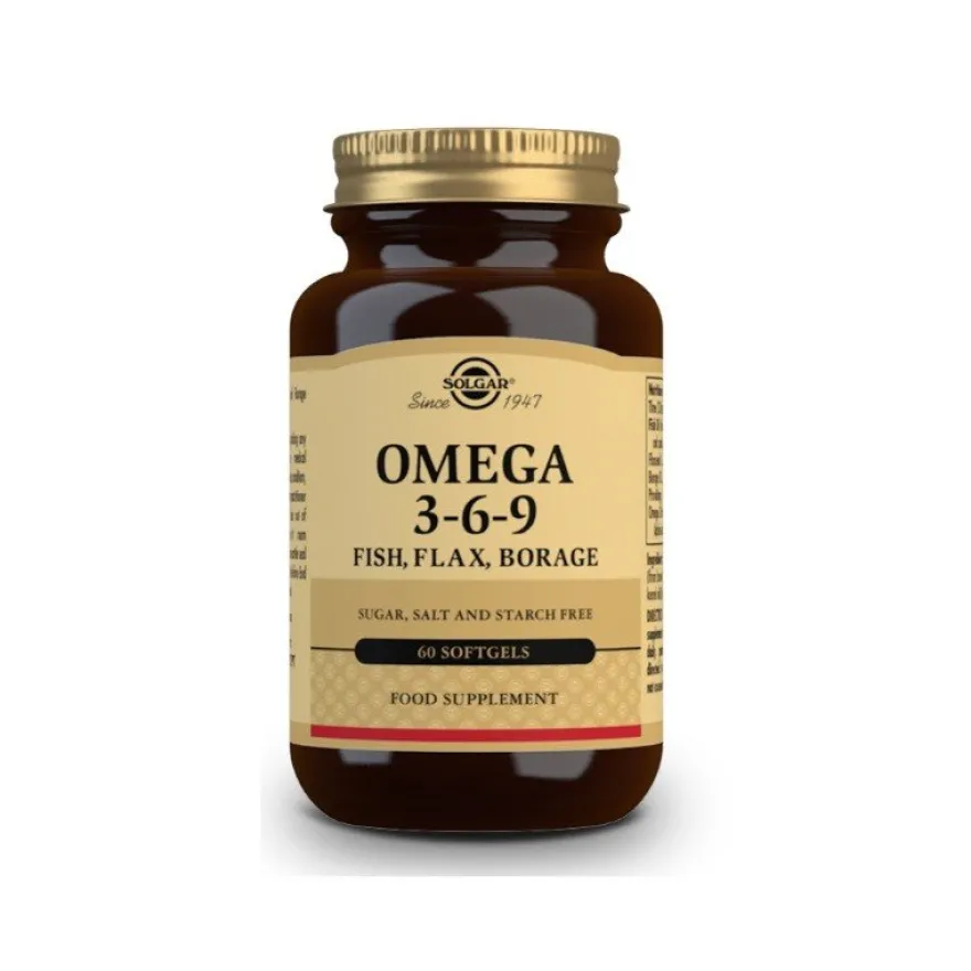 SOLGAR Omega 3-6-9 (60 perlas)