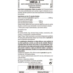 SOLGAR Omega-3 Triple Concentración 100 Cápsulas Blandas