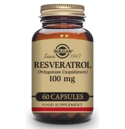 SOLGAR Resveratrol 60 Cápsulas Vegetales