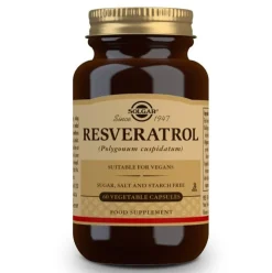 SOLGAR Resveratrol 60 Cápsulas Vegetales