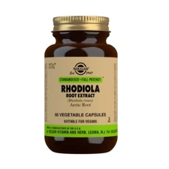 SOLGAR Rhodiola (Raíz de Rodiola) 60 cápsulas vegetales