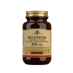 SOLGAR Selenio 200mcg (Sin Levadura) 100 comprimidos