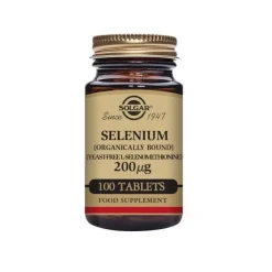 SOLGAR Selenio 200mcg (Sin Levadura) 100 comprimidos