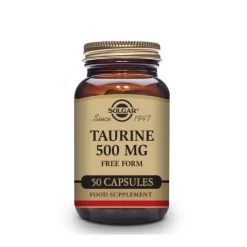 SOLGAR Taurina 500mg (50 Cápsulas vegetales)