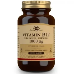 SOLGAR Vitamina B12 (1000μg) 100 Comprimidos Masticables