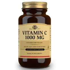 SOLGAR Vitamina C 1000mg 250 Cápsulas Vegetales