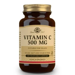 SOLGAR Vitamina C 500mg 100 Cápsulas Vegetales