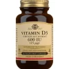 SOLGAR Vitamina D3 (600 IU) 60 Capsulas