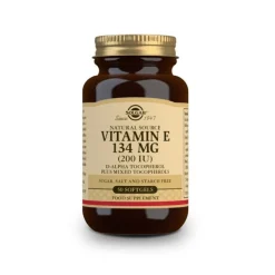SOLGAR Vitamina E 200 UI (134mg) 50 cápsulas blandas