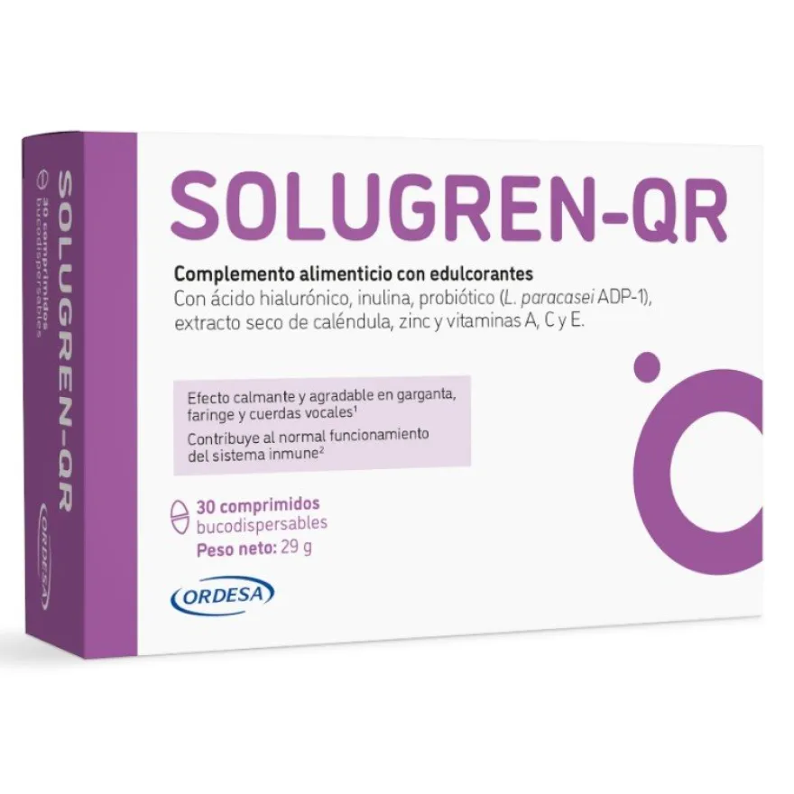 Solugren QR 30 Comprimidos