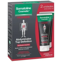 SOMATOLINE Hombre Abdominales Top Definition 200ml + 200ml