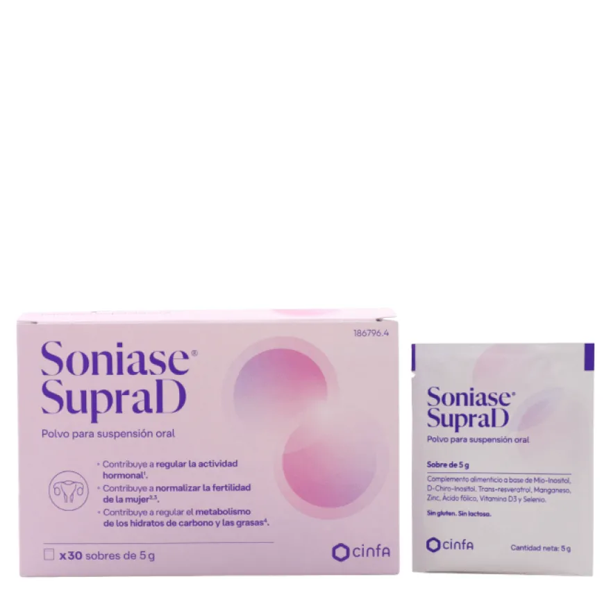 Soniase SupraD 30 sobres