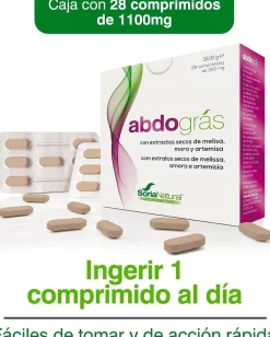 Soria Natural Abdogras 1050 mg 28 Comprimidos