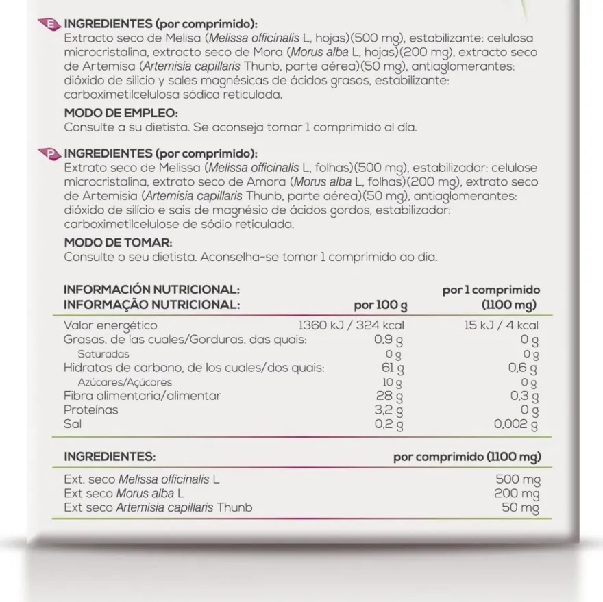 Soria Natural Abdogras 1050 mg 28 Comprimidos