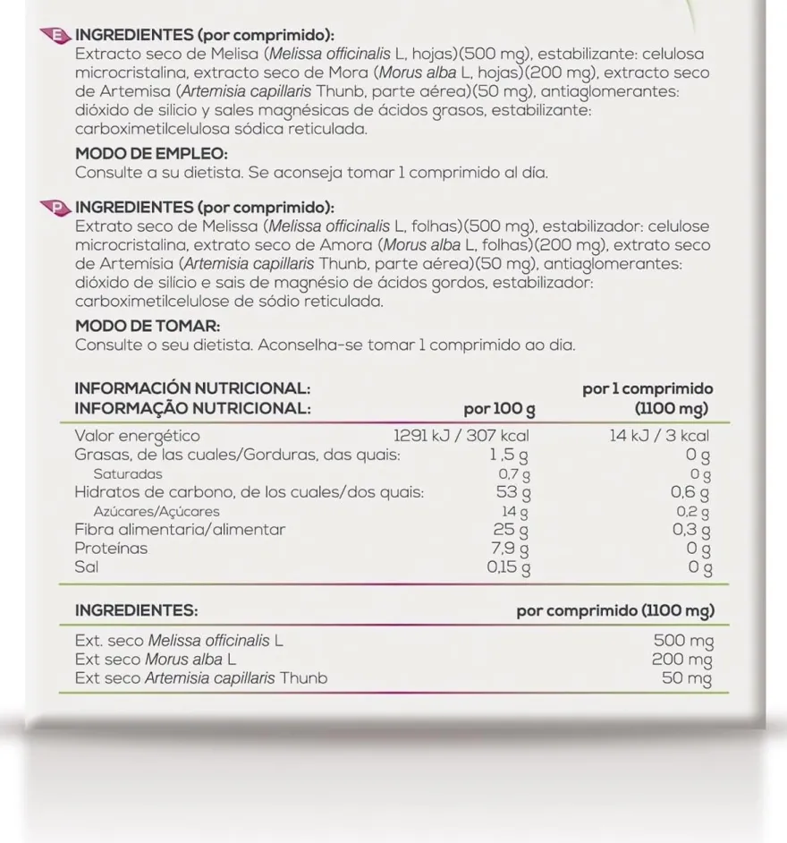 Soria Natural Abdogras 1050 mg 28 Comprimidos