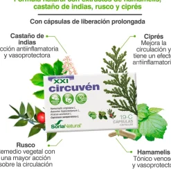 Soria Natural 19-C Circuven 30 Cápsulas