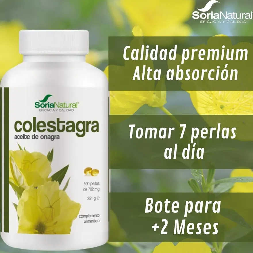 Soria Natural Colestagra 515 mg 500 Perlas