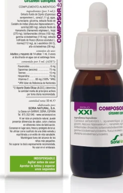 Soria Natural Composor 40 Circuven Ruscus 50 ml