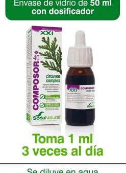Soria Natural Composor 40 Circuven Ruscus 50 ml