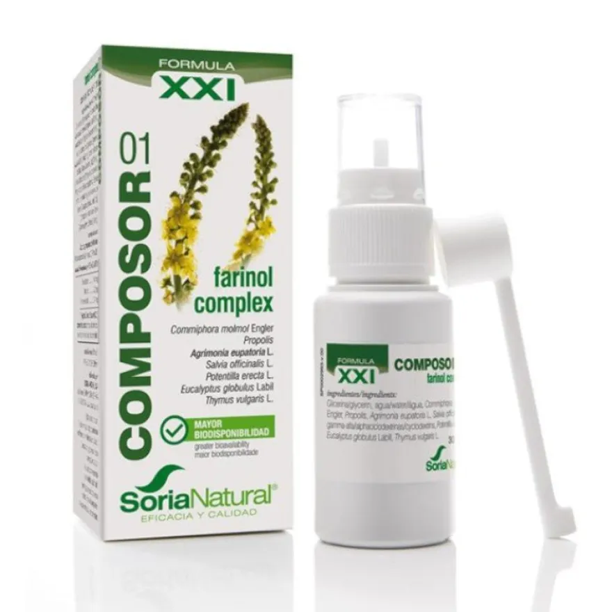 Soria Natural Composor 1 Farindol Complex S.XXI 30ml
