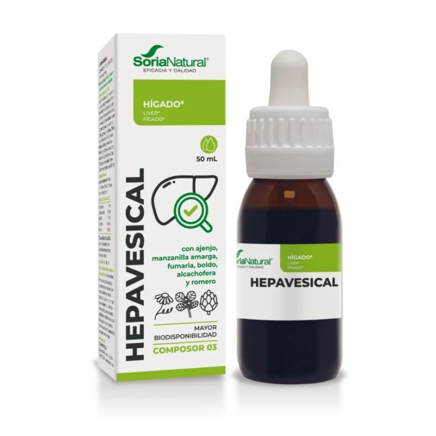 Soria Natural Composor 03 Hepavesical 50 ml