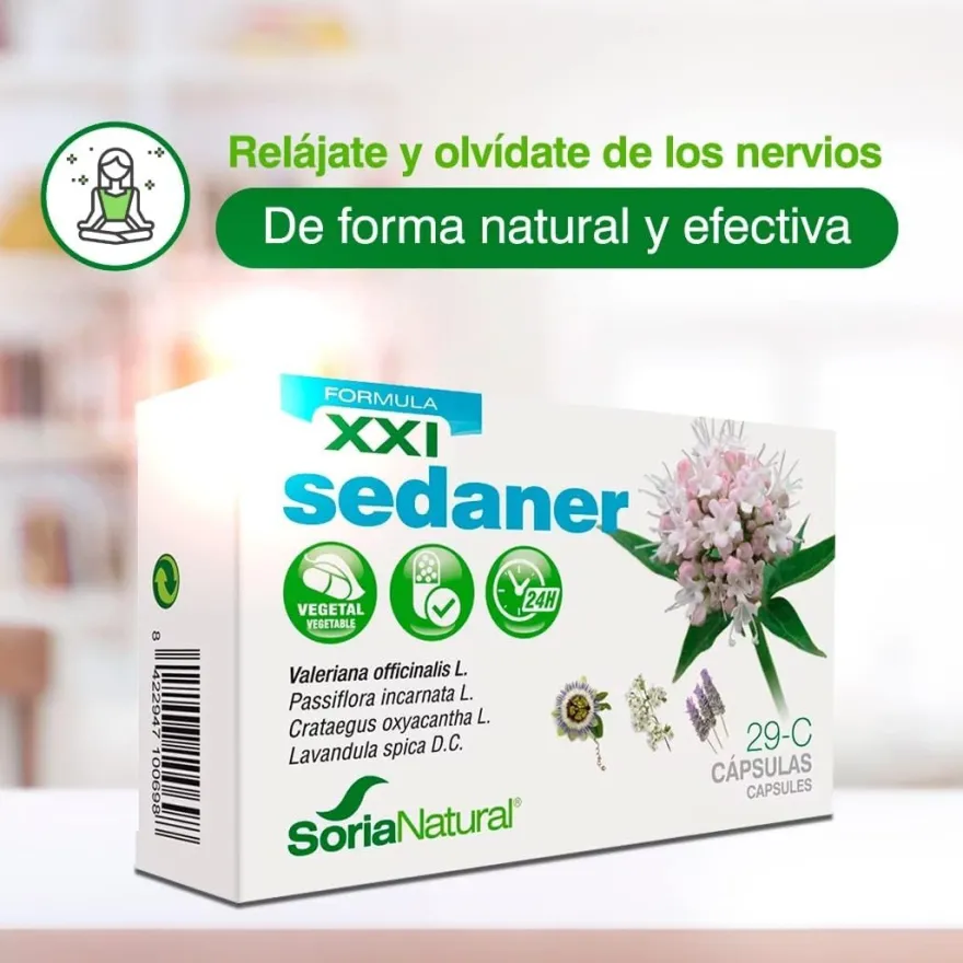 Soria Natural 29-C Sedaner 30 Cápsulas