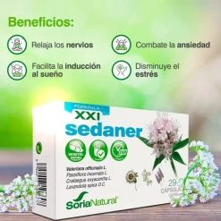 Soria Natural 29-C Sedaner 30 Cápsulas