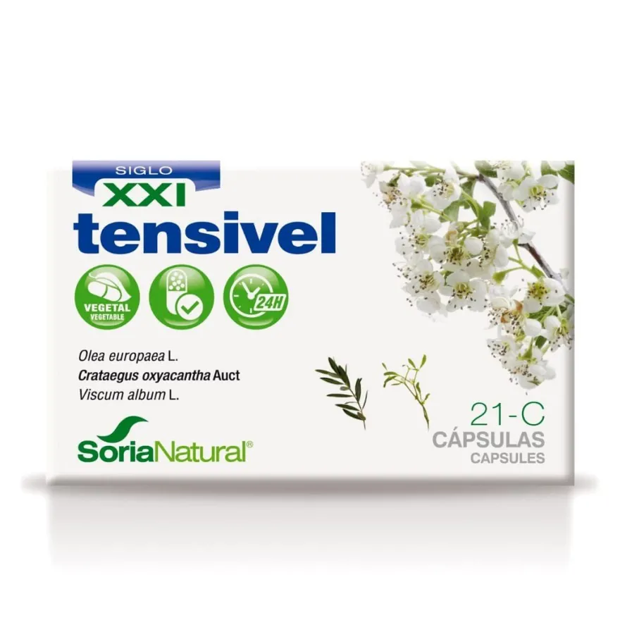 Soria Natural 21-C Tensivel 30 Cápsulas