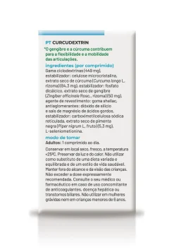 Soria Natural Curcu Dextrin 30 Comprimidos