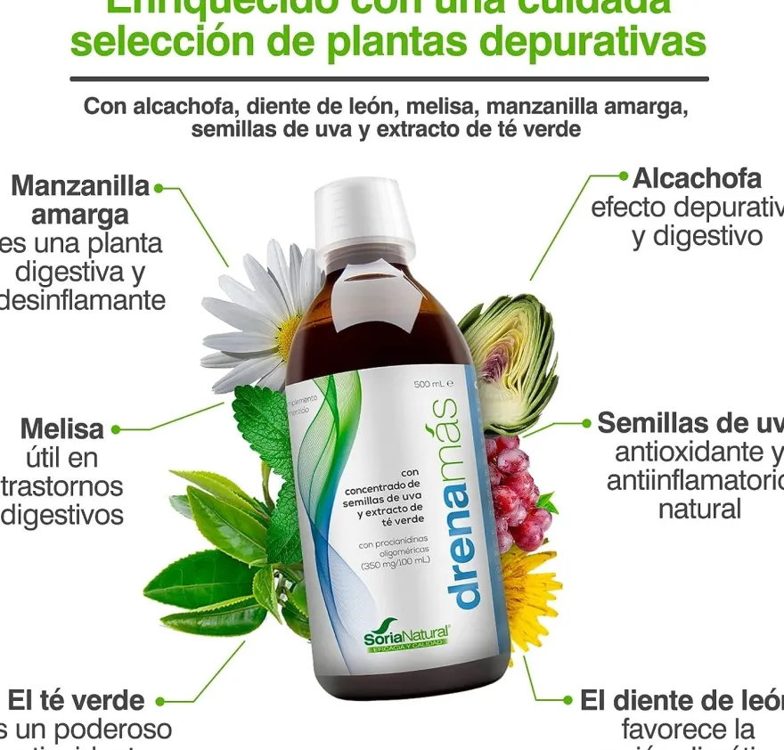 Soria Natural Drenamas 500 ml