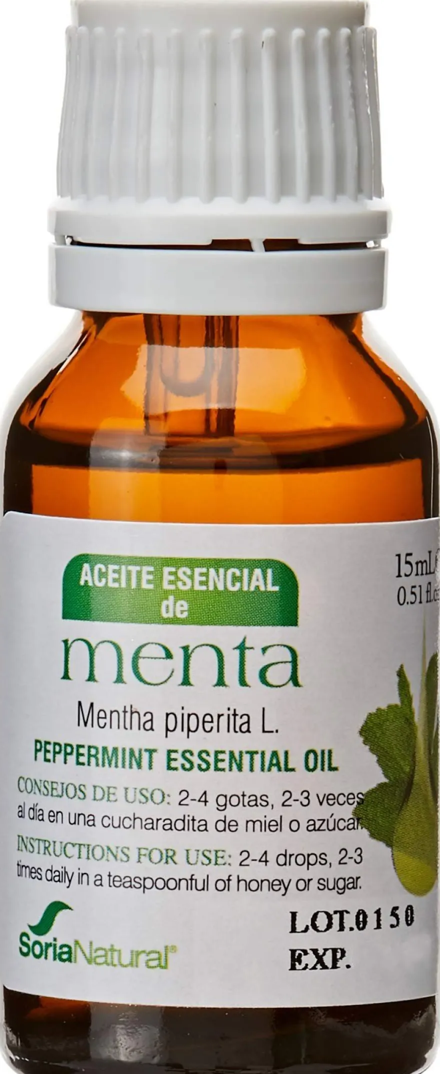 Soria Natural Esencia De Menta 15 ml