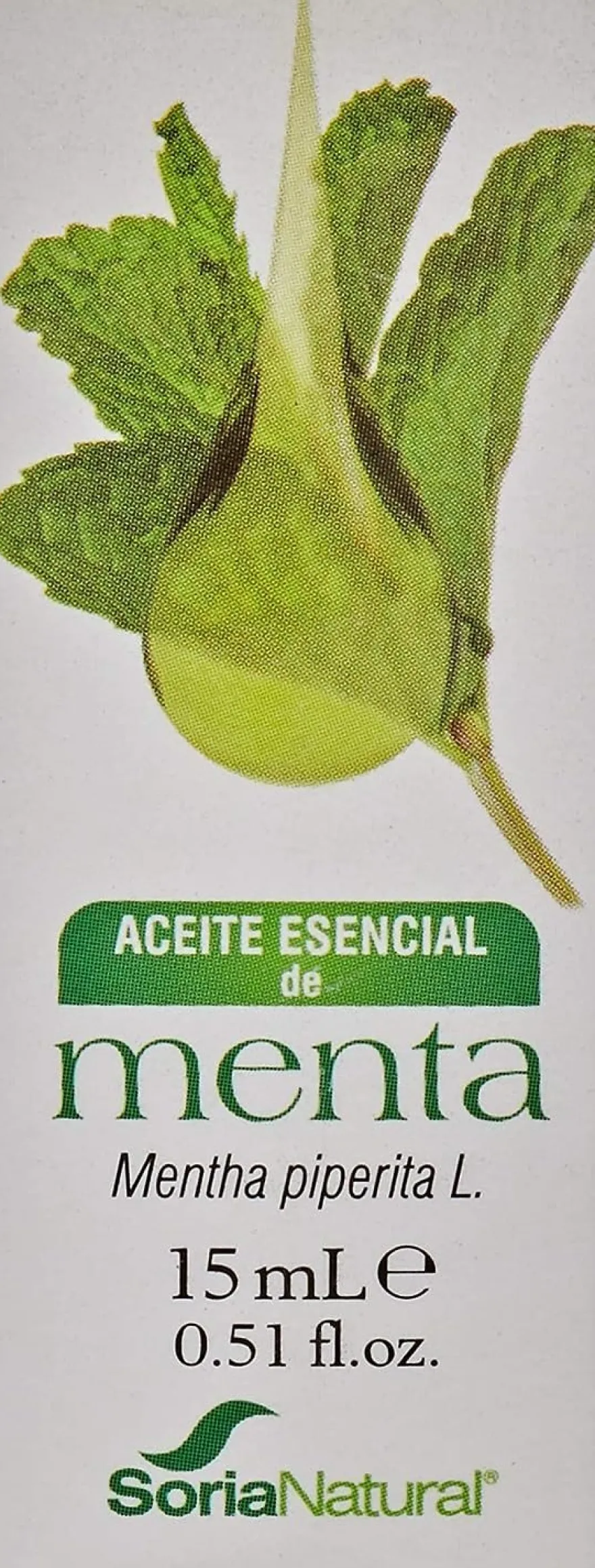 Soria Natural Esencia De Menta 15 ml