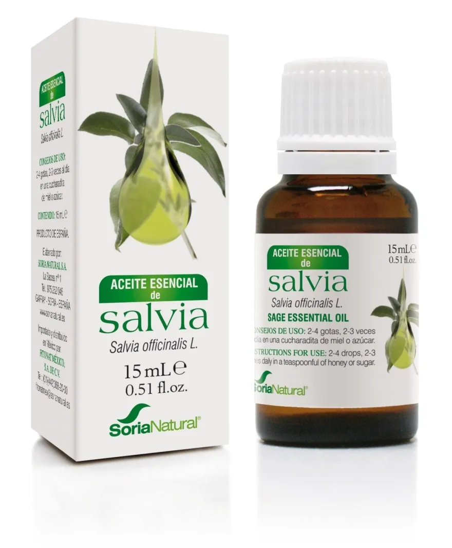 Soria Natural Esencia De Salvia 15 ml