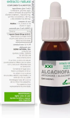 Soria Natural Extracto Alcachofa S. XXI 50 ml