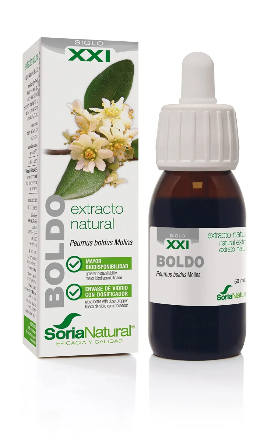 Soria Natural Extracto Boldo S. XXI 50 ml