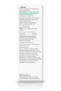 Soria Natural Extracto Boldo S. XXI 50 ml
