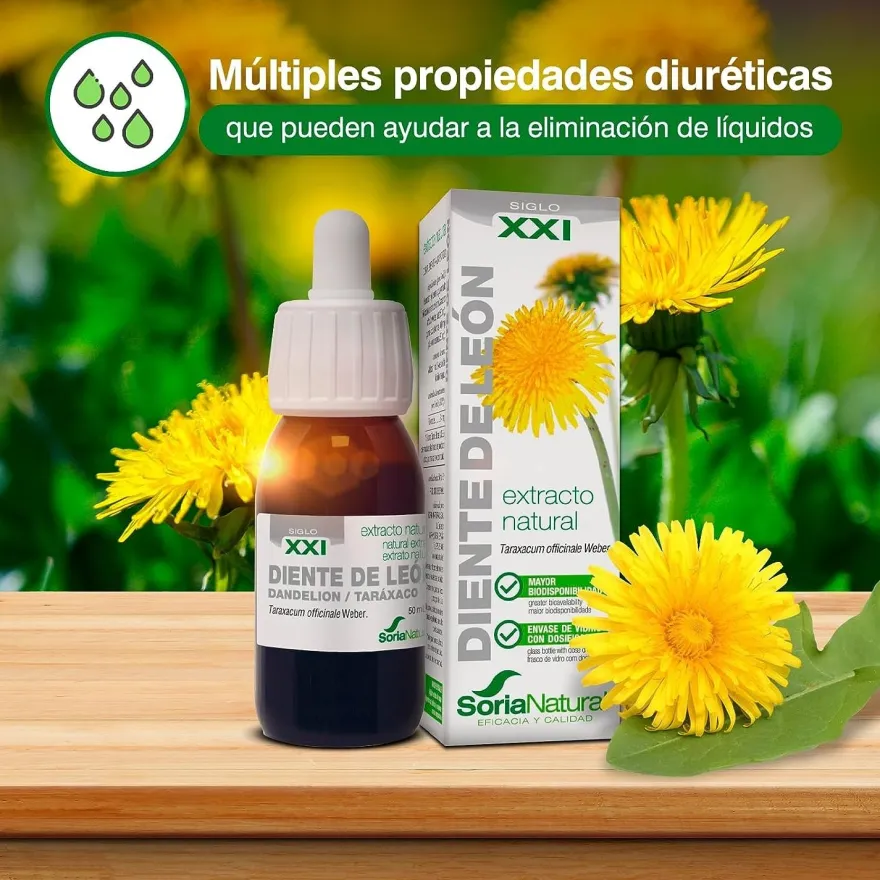Soria Natural Extracto Diente León S. XXI 50 ml