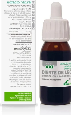 Soria Natural Extracto Diente León S. XXI 50 ml