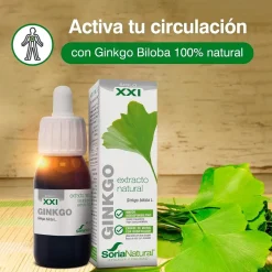 Soria Natural Extracto Ginkgo Biloba S. XXI 50 ml