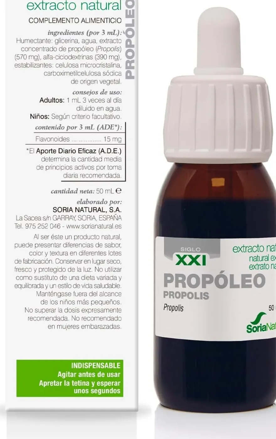 Soria Natural Extracto Propoleo S. XXI 50 ml