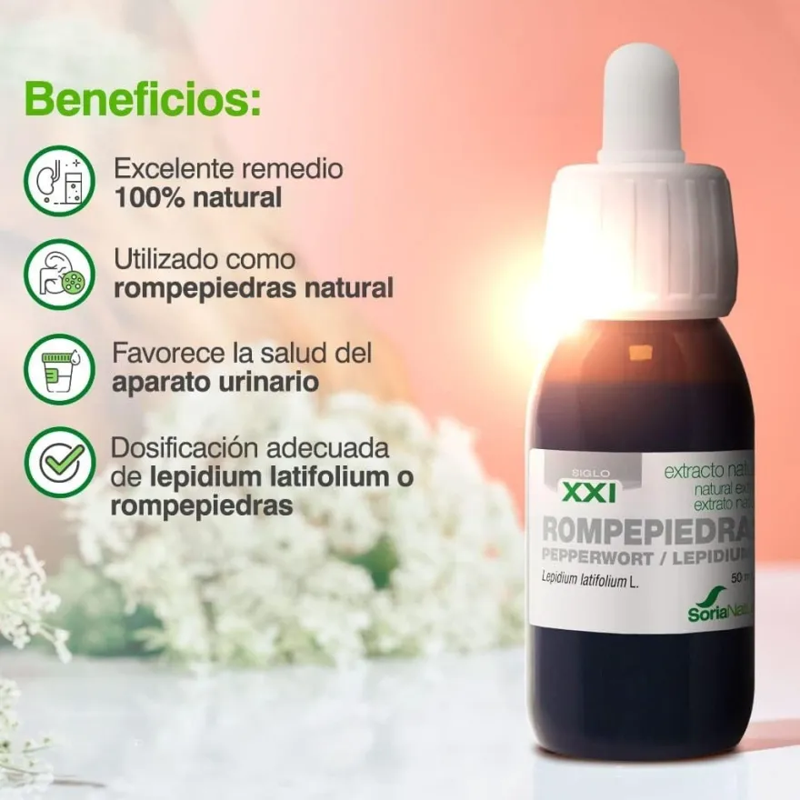 Soria Natural Extracto Rompepiedras S. XXI 50 ml
