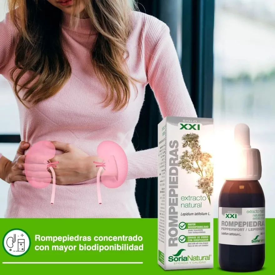 Soria Natural Extracto Rompepiedras S. XXI 50 ml